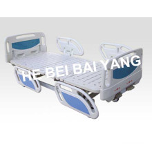 (A-74) Two Crank Medical Bed with PP Bed Head